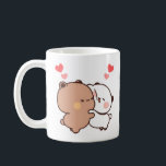Bubu und Dudu, Panda und Brownie Bear Couple Kaffeetasse<br><div class="desc">Panda Bear,  Bubu Dudu Liebe Couple Panda und Brownie Bear Couple</div>