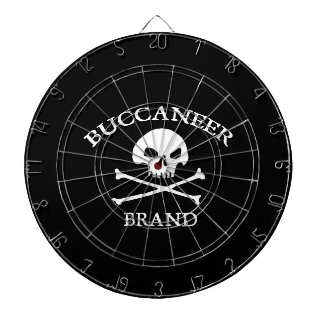 Buccaneer Brand Dartscheibe (vorne)