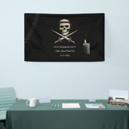 Buccaneer Party Pirate Thema Geburtstag / Bachelor Banner