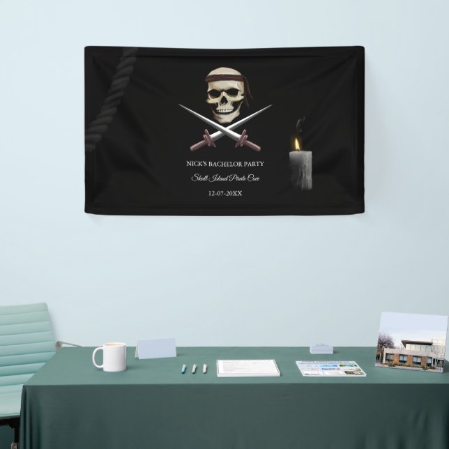 Buccaneer Party Pirate Thema Geburtstag / Bachelor Banner (Messeveranstaltung)
