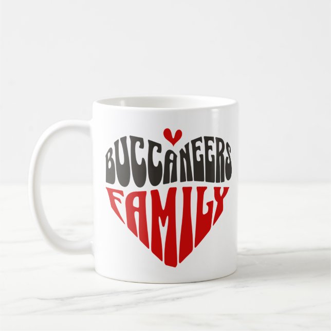 Buccaneers Familienfandegeschenk Kaffeetasse (Links)