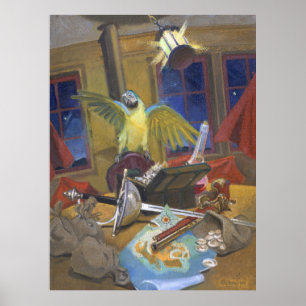 Buccaneer's Hintern - Pirate Art von Kulhanek Poster