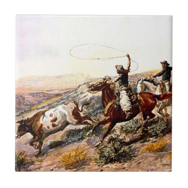 Buccaroos Fliese (Vorderseite)