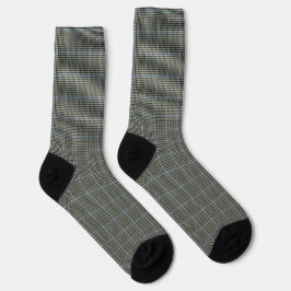 Buccleuch Blue Black Chek Original Scottish Tartan Socken