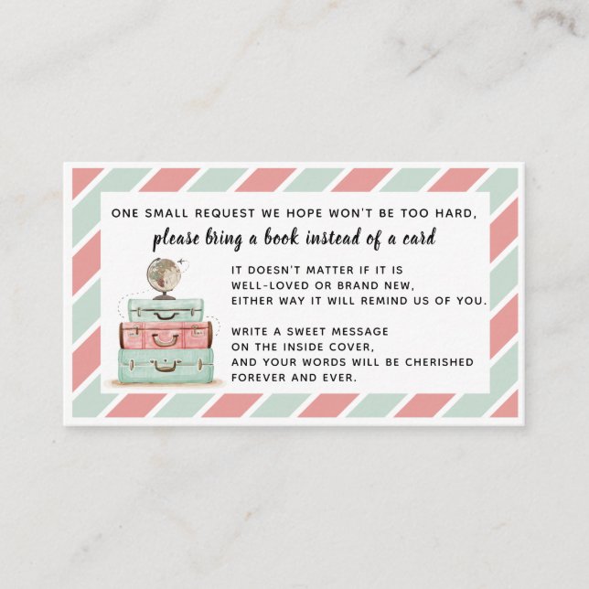 Buch anstelle Karte des korallenroten Mitn (Vorderseite)