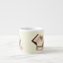 Buch Ästhetik mit Herzkarte und botanisch