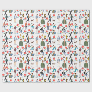 Buch Boyfriend Wrapping Paper Geschenkpapier