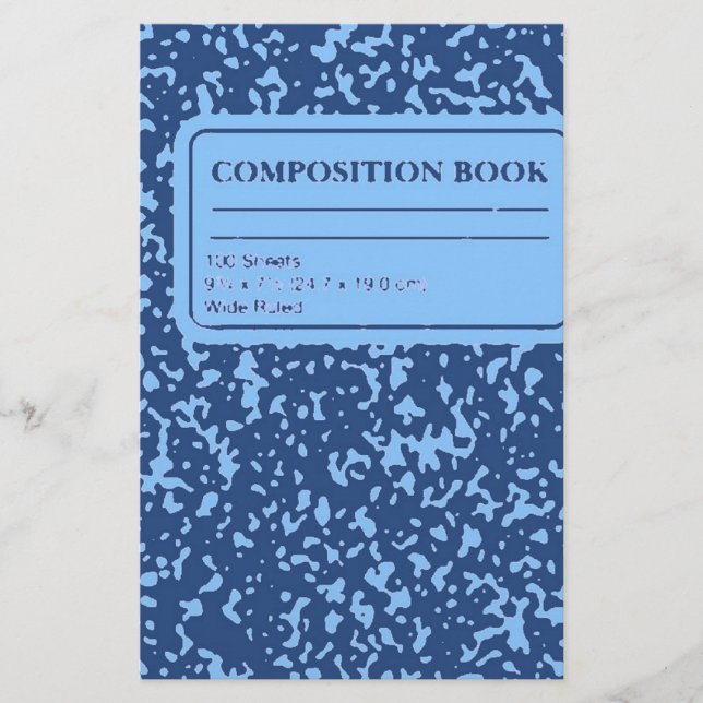 Buch Briefpapier (Vorderseite)