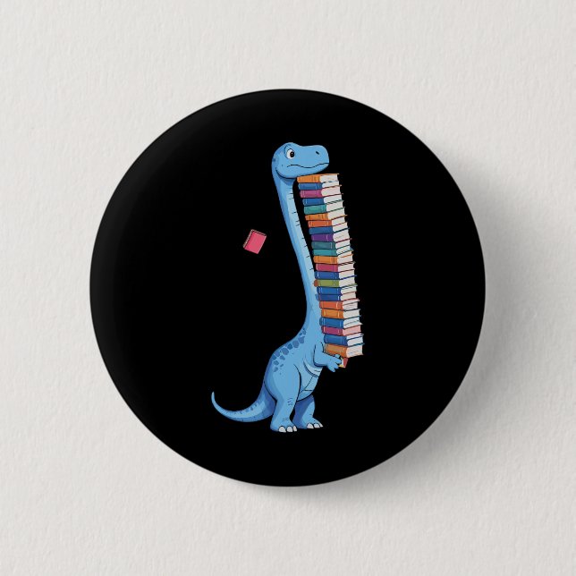 Buch Carry Dinosaur Reading Dino Button (Vorderseite)