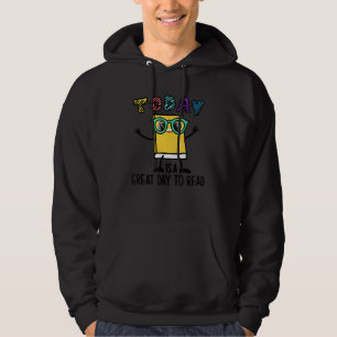Buch-Charakter des Weltbuches als zu viele Bücher Hoodie