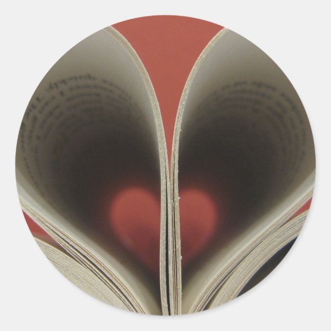 Buch der Aufkleber für Herz (Vorderseite)