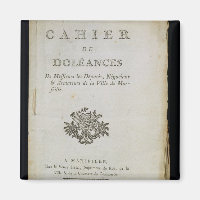 Buch der Beschwerdeführer Magnet (Vorne)