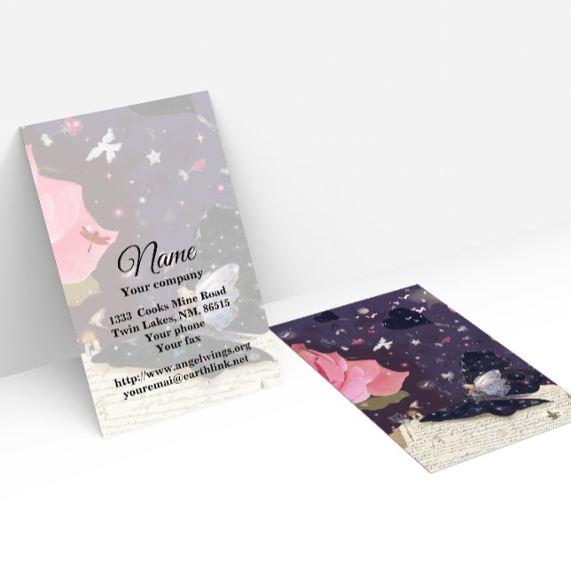 Buch der Fairy Tales Business Card Visitenkarte (Von Creator hochgeladen)