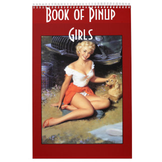 Buch der Retro-Pinup-Girls 14 Bilder Kalender