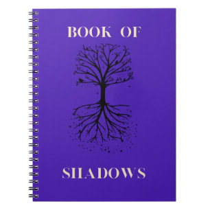 Buch der Schatten-Notebook-Journalstruktur des Leb
