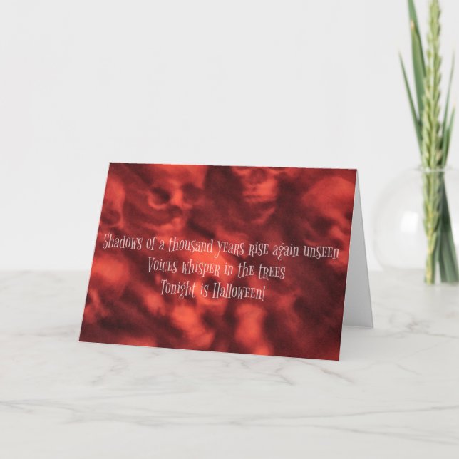 BUCH DER TOTEN Grußkarte Dankeskarte (Vorderseite)