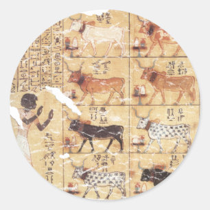 Buch der Toten Maiherperi-1479bc Runder Aufkleber
