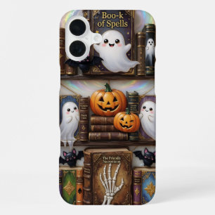 Buch der Zaubersprüche Handyhülle Süßer Halloween- iPhone 16 Plus Hülle