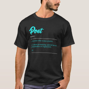 Buch  Dichter und Bücherwurm Buch  Poesie  1 T-Shirt