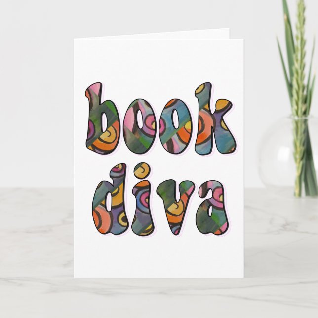 Buch-Diva 2 Karte (Vorderseite)