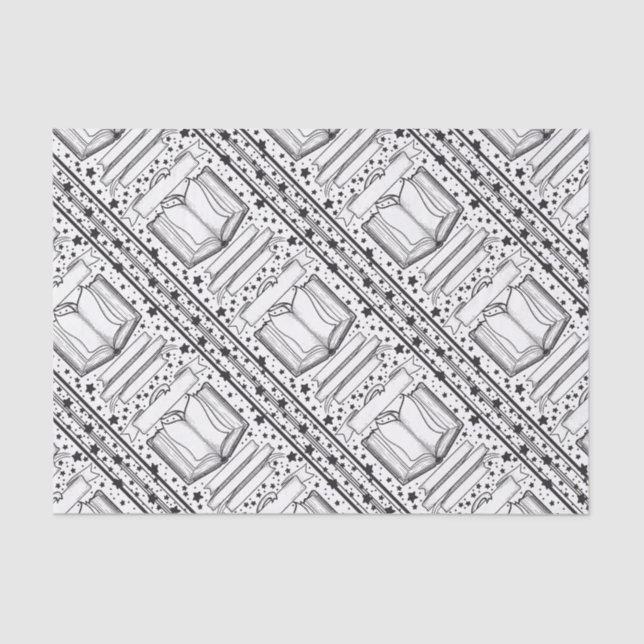 Buch Einfaches, aber kraftvolles nahtloses Muster Seidenpapier (Vorderseite)