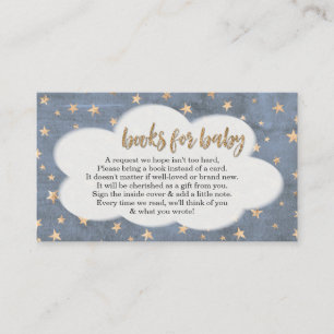 Buch-Ersuchen um die Babyparty-Einladung des Begleitkarte