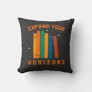 Buch: Erweitern Sie Ihren Horizont Kissen