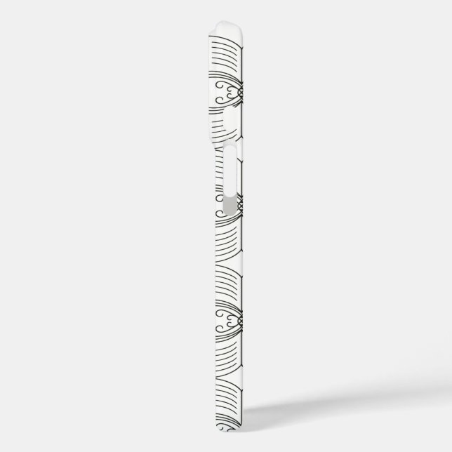 Buch(Fall)Schmetterlinge Case-Mate iPhone Hülle (Rückseite / Links)