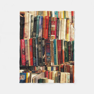 Buch-Fleece-Decke Fleecedecke