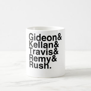 Buch-Freund Gideon, Kellan, Travis, Remy, Eile Tasse