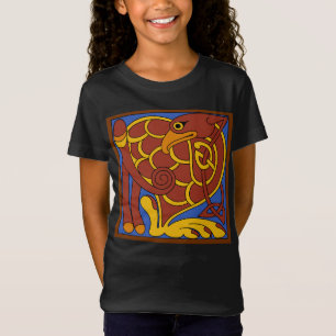 Buch Kells keltischer Knoten Mittelalterlicher Vog T-Shirt