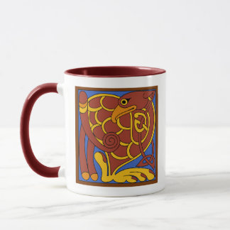 Buch Kells keltischer Knoten Mittelalterlicher Vog Tasse