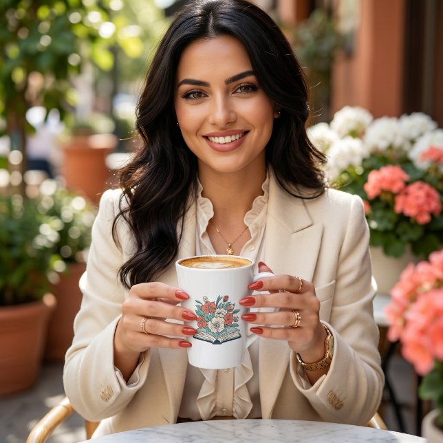 Buch-Latte-Tasse Milchtasse (Von Creator hochgeladen)