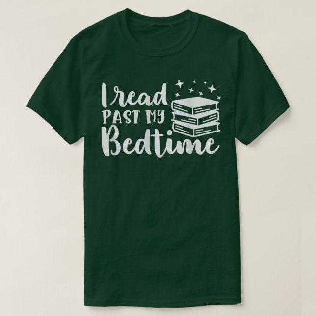 Buch Lese ich vorbei T-Shirt (Design vorne)