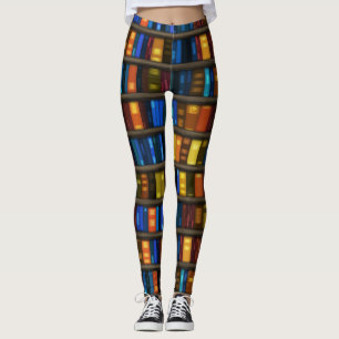 Buch-Liebhaber-Entwurfs-Leggings Leggings
