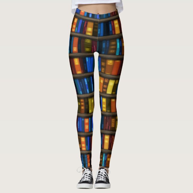Buch-Liebhaber-Entwurfs-Leggings Leggings (Vorderseite)