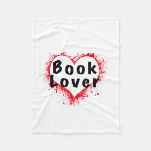Buch-Liebhaber-kleiner Wurf Fleecedecke