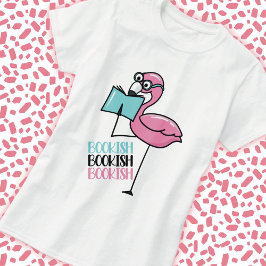 Buch Lover Flamingo T-Shirt