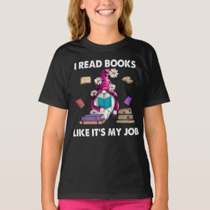 Buch Lover Funny Librarian Bibliophile Gif lesen T-Shirt