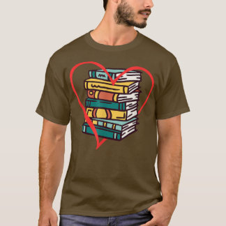 Buch Lover Librarian Reading Bookworm Reader T-Shi T-Shirt