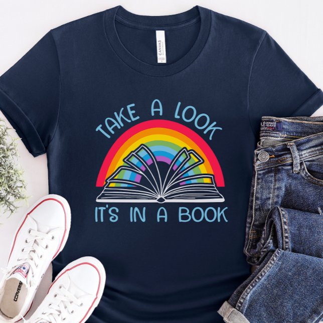 Buch Lover Librarian Shirt, es ist in einem Buch T-Shirt (Von Creator hochgeladen)