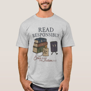 Buch Lover Men's T - Shirt   literarisches T-Shirt