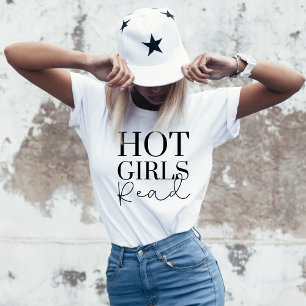Buch Lover's Hot Girls Read Tri-Blend Shirt