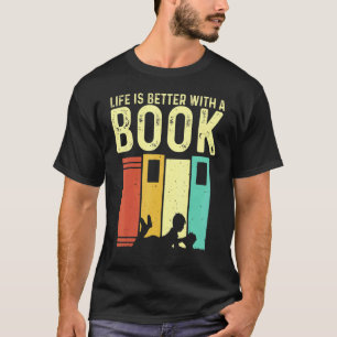 Buch Männer Frauen lesen Leser Bibliothekar T-Shirt