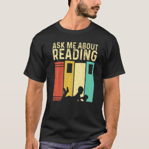 Buch Männer Frauen lesen Leser Bibliothekar T-Shirt