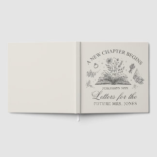 Buch mit persönlichen Briefen an die Braut Buch-Th