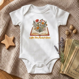 Buch Mit Wilden Blumen (Sommer-Geschenk Für Neugeb Baby Strampler