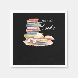 Buch Nerd Bibliophile Buch Lover Literatur Serviette