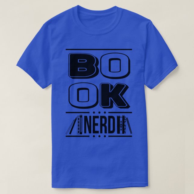 Buch Nerd Bücher Lover Librarian Bibliophile Gift T-Shirt (Design vorne)