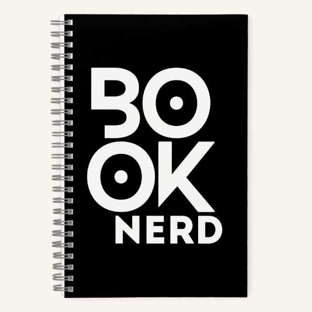 Buch Nerd lesen Bücher Literatur (Vorderseite)
